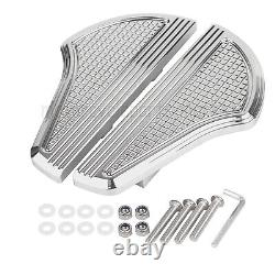 Kit de planchers de passager conducteur pour Harley Road King Electra Street Glide 93-23