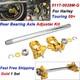 Kit De Réglage D'essieu Arrière En Alliage Doré Pour Harley Touring Road King Street Glide 09+