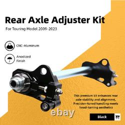 Kit de réglage de l'essieu arrière de moto pour Harley 2009-UP Street Glide Road King FLHR