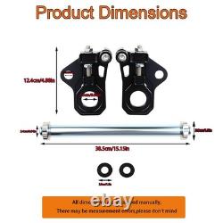 Kit de réglage de l'essieu arrière de moto pour Harley 2009-UP Street Glide Road King FLHR