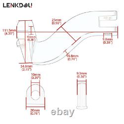 Kit de repose-pieds au sol pour Harley Touring Road King Street Glide 1993-2026