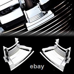 Kits de caches moteur chromés pour Harley Touring 2017-2023 Street Glide Road King