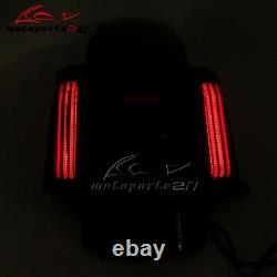 Led Fender Extension Fascia Pour Harley Touring Road King Street Glide Flhx