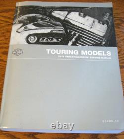 Manuel de service 2014 Harley-Davidson TOURING Road King Street Glide Electra Xlnt