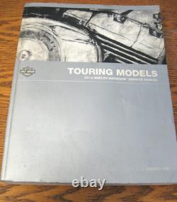 Manuel de service Touring 2013 Harley-Davidson Road King Street Glide Electra