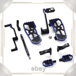 Marchepieds MX PB Racing compatibles avec Harley Touring Road King Street Glide CVO 2014-2025