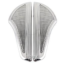 Monture de repose-pieds pour planchers avant et arrière pour Harley Road King Street Glide Chrome