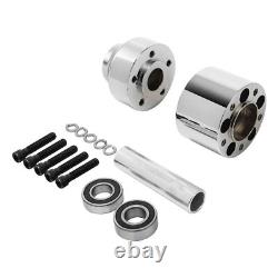 Moyeux de roue avant à disque unique adaptés pour Harley Road King Street Glide non ABS 08-25
