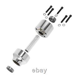 Moyeux de roue avant à disque unique adaptés pour Harley Road King Street Glide non ABS 08-25