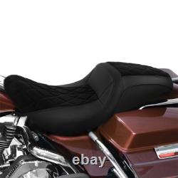 Nouvel ensemble complet 1 pièce pour sièges avant et arrière pour Harley Road King Street Glide 1997-2007