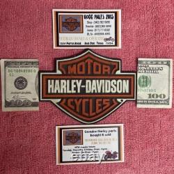 OEM Harley 04-24 Road King/Street Glide Panneau de repose-pieds latéral gauche/droit Swept Wing