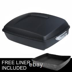 Pack de Tronc Découpé Mat Pour Harley Tour Pak Road King Street Glide 2014-2025