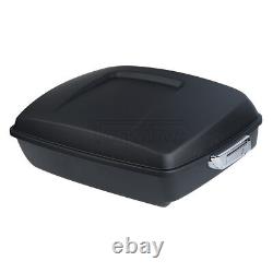 Pack de Tronc Découpé Mat Pour Harley Tour Pak Road King Street Glide 2014-2025