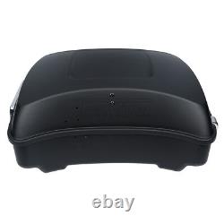 Pack de Tronc Découpé Mat Pour Harley Tour Pak Road King Street Glide 2014-2025