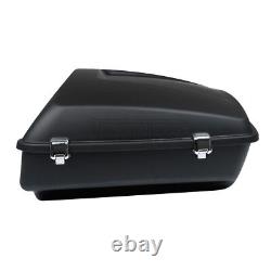 Pack de Tronc Découpé Mat Pour Harley Tour Pak Road King Street Glide 2014-2025