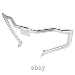 Pare-carter crash bar coupé pour Harley Electra Street Glide Road King 14-2025