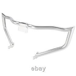 Pare-carter crash bar coupé pour Harley Electra Street Glide Road King 14-2025