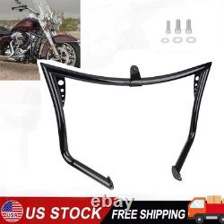 Pare-cylindres noir brillant pour Harley Touring Road King Street Electra Glide 97-08