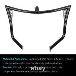 Pare-cylindres noir brillant pour Harley Touring Road King Street Electra Glide 97-08