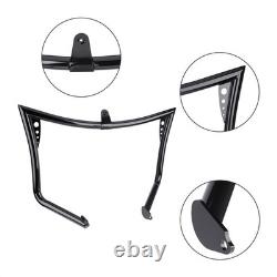 Pare-cylindres noir brillant pour Harley Touring Road King Street Electra Glide 97-08