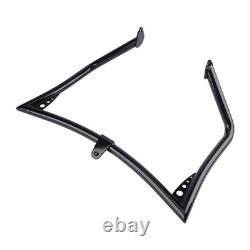 Pare-cylindres noir brillant pour Harley Touring Road King Street Electra Glide 97-08