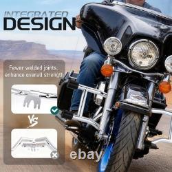 Pare-moteur Highway Crash Bar pour Harley Street Glide Road King 1997-2013