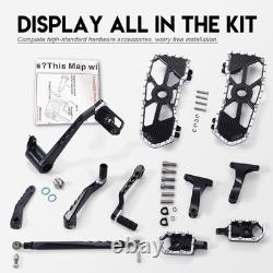 Planchers CNC PB style pour Harley Touring Road King Street Glide 14+