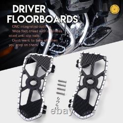 Planchers CNC PB style pour Harley Touring Road King Street Glide 14+