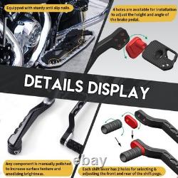 Planchers CNC PB style pour Harley Touring Road King Street Glide 14+