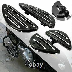 Planchers avant conducteur et arrière passager pour Harley Dyna Road King Street Glide