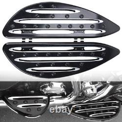 Planchers avant conducteur et arrière passager pour Harley Dyna Road King Street Glide