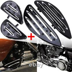 Planchers avant conducteur et arrière passager pour Harley Dyna Road King Street Glide
