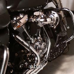 Planches de plancher MX repose-pieds arrière passager pour Harley Road King Street Glide 14-Up