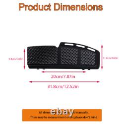 Planches de plancher en forme de diamant noir pour Harley Touring Street Glide Road King