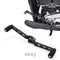 Planches de plancher noires pour Harley Touring Road King Electra Street Glide