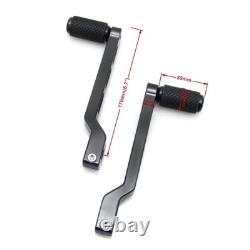 Planches de plancher noires pour Harley Touring Road King Electra Street Glide