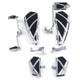 Planches De Sol Phantom Robustes Pour Harley Touring 14-25 Aluminium Road King Flhx