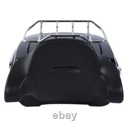 Plaque de montage pour support de sac de roi compatible avec Harley Road King Street Road Glide 14-25