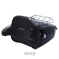 Plaque de montage pour support de sac de roi compatible avec Harley Road King Street Road Glide 14-25