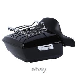 Plaque de montage pour support de sac de roi compatible avec Harley Road King Street Road Glide 14-25