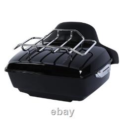 Plaque de montage pour support de sac de roi compatible avec Harley Road King Street Road Glide 14-25