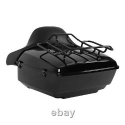 Plaque de support de montage du dossier de coffre King, compatible avec Harley Road King Street Glide 14-26