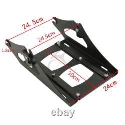 Plaque de support de montage du dossier de coffre King, compatible avec Harley Road King Street Glide 14-26