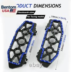 Plateaux de repose-pieds MX Road King Street Glide pour Harley Touring CVO Système de frein