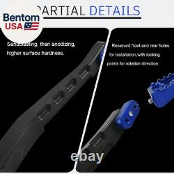 Plateaux de repose-pieds MX Road King Street Glide pour Harley Touring CVO Système de frein