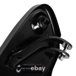 Plateaux de repose-pieds pour conducteur et passager adaptés à Harley Road King Road Street Glide