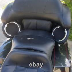 Pods de haut-parleurs King Rear Trunk 6.5 pour Harley Tour Pak Road Street Electra Glide