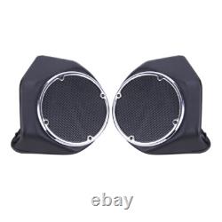 Pods de haut-parleurs King Rear Trunk 6.5 pour Harley Tour Pak Road Street Electra Glide