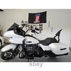 Porte-bagages avec dossier Sissy Bar pour Harley Road King Street Electra Glide 97-08