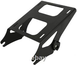 Porte-bagages de montage de dossier de coffre Touring 14-25 Ultra Road King Street Glide Special